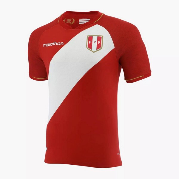 Thailande Maillot Football Pérou Exterieur 2021 Rouge